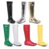 106-Avenge 1 Inch Flat Knee High Boots -PL Boots Shop 106 Avenge 03848.1568179695