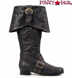 121-Jack, Men's Pirate Boots -PL Boots Shop 121 jack blk 03373.1565725812