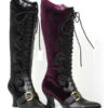 253-Fain, Cosplay Velvet Knee High Boots -PL Boots Shop 253 Fain 1 75513.1664260468