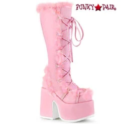 Demonia | Camel-311 Furry Rave Goth Boots -PL Boots Shop 329051 source 1645055039 93955.1714498481