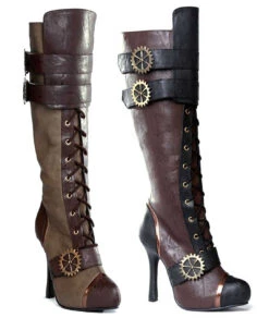 420-QUINLEY, Steampunk Boots