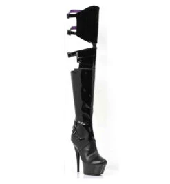 609-Felicia 6" Stiletto Heel Cutout Thigh High Boots