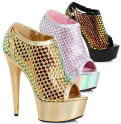 PL Boots Shop 44 Ellie Shoes | 609-Jaclyn, 6 Inch Ankle Boots With Weave