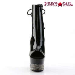 Pleaser | Adore-1018-3, 7 Inch Rhinestones Platform Ankle Boots -PL Boots Shop ADORE 1018 3 B B PWRS01 17824.1568352528