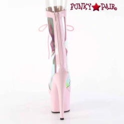 PLEASER ADORE-1047, Holographic Side Panel Ankle Boots -PL Boots Shop ADORE 1047 BPPT HG BP09 57386.1696612414