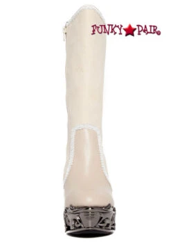 Hades Shoes | ANALIA Micro Suede Ankle Boots -PL Boots Shop ANALIA WHITE 9214 2 89312.1674179763