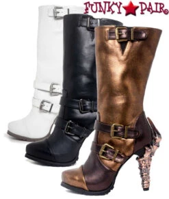 Women's Heavy Metal Biker Boots | Hades ARMA