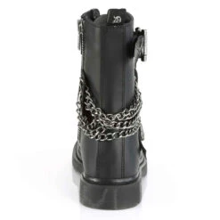 Demonia | BOLT-250 Men's Mid-Calf Lace-up Combat Boots With Chain -PL Boots Shop BOLT 250 BVL09 82956.1693970565