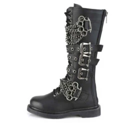 Demonia | BOLT-450 Men's Knee High Combat Boots With Chains -PL Boots Shop BOLT 450 BVL05 04250.1693971534
