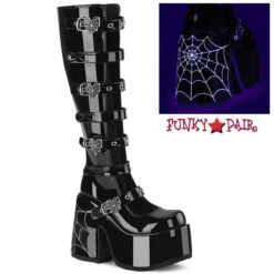 CAMEL-223, Knee High Boots With Spider Buckles 13 CAMEL-223, Knee High Boots With Spider Buckles -PL Boots Shop CAMEL 223 B FP 79056.1710341609