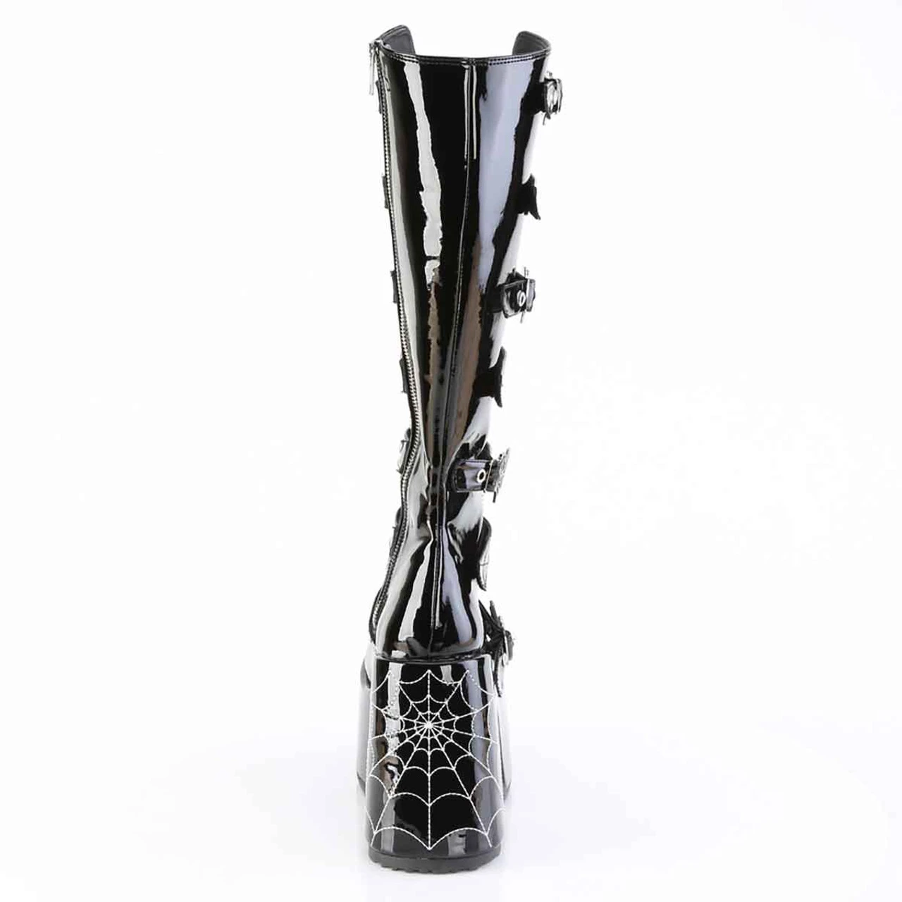 CAMEL-223, Knee High Boots With Spider Buckles 9 CAMEL-223, Knee High Boots With Spider Buckles - Image 7