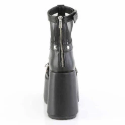 CAMEL-52, 5 Inch Platform Ankle Boots With O-rings And Flat Studs -PL Boots Shop CAMEL 52 BVL09 17735.1703172877