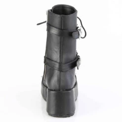 CUBBY-54, Mid-Calf Boots With Skull Buckles Strap -PL Boots Shop CUBBY 54 BVL09 47179.1693938478