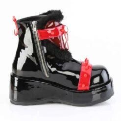 CUBBY-57, Ankle Boots With Hanging Heart Detail -PL Boots Shop CUBBY 57 S 51592.1693928400