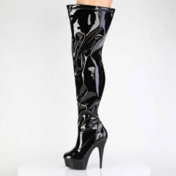 PLEASER DELIGHT-3000WCF, 6" Wide Calf Stretch Thigh High Boots -PL Boots Shop DELIGHT 3000WCF B M05 02702.1714756778