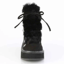 EMILY-55, Ankle Boots With Fur Cover Tongue -PL Boots Shop EMILY 55 BVS01 26554.1693961948