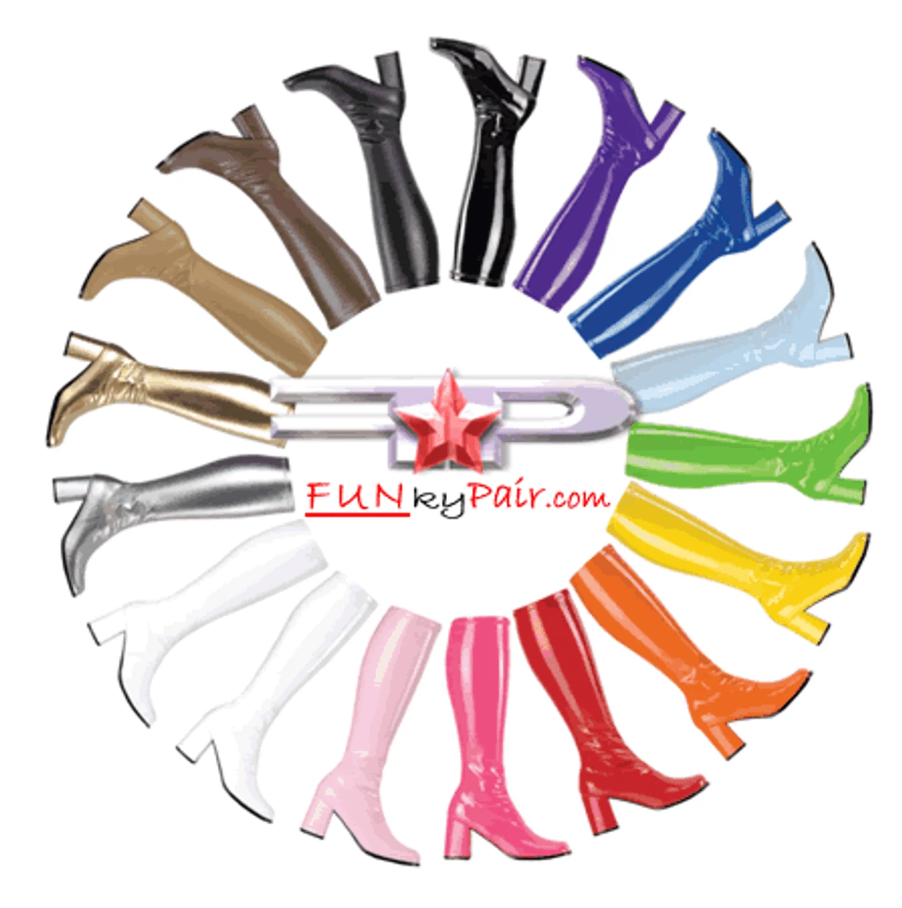 Funtasma | GoGo-300 Women's Go Go Boots 4 Funtasma | GoGo-300 Women's Go Go Boots - Image 2