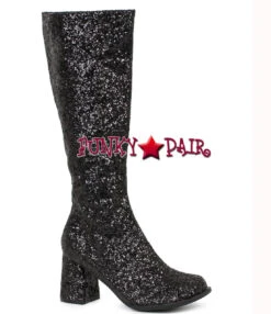 Ellie Shoes | Gogo-G 3" Glitter GOGO BOOTS -PL Boots Shop GOGO G blkg 69944.1667589594