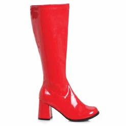 GOGO-W, Wide Calf GOGO Ankle Boots By Ellie Shoes -PL Boots Shop GOGO W red 26027.1657646577