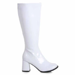 GOGO-W, Wide Calf GOGO Ankle Boots By Ellie Shoes -PL Boots Shop GOGO W wht 80263.1657646576