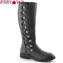 Gotham-109, Men's Knee High Button Lace Up Boots -PL Boots Shop GOTHAM 109 47223.1565894132