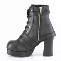 GOTHIKA-66, Mid-Calf Boots With Hanging Charms -PL Boots Shop GOTHIKA 66 BVL05 23512.1693937616