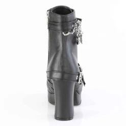 GOTHIKA-66, Mid-Calf Boots With Hanging Charms -PL Boots Shop GOTHIKA 66 BVL09 31555.1693937611