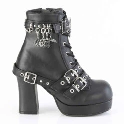 GOTHIKA-66, Mid-Calf Boots With Hanging Charms -PL Boots Shop GOTHIKA 66 BVL13 49097.1710341117