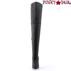 Devious | INDULGE-3011, Fetish Thigh High Leather Boots -PL Boots Shop INDULGE 3011 B LE01 79682.1568185152
