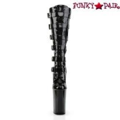 Pleaser | Infinity-2049, 9 Inch Lace Up With Buckles Knee High Boots -PL Boots Shop INFINITY 2049 B M01 79809.1565798497
