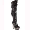 LOKIE, Thigh High SteamPunk Fashion Boots By Hades