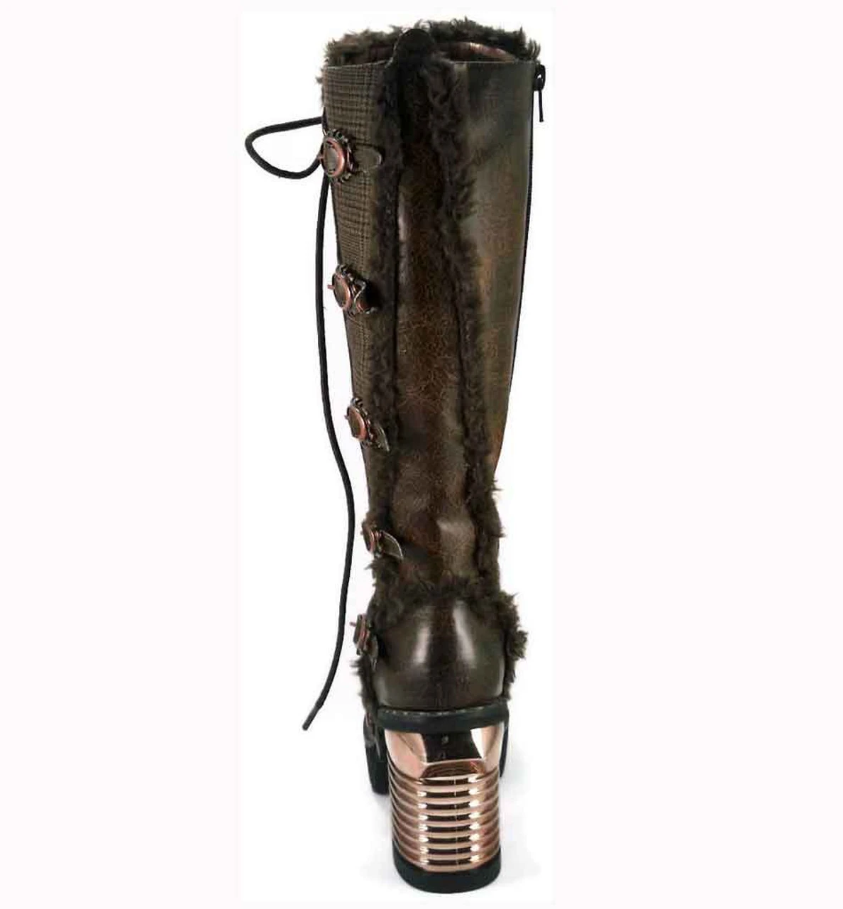 Hades | Langdon Steam Engine Knee High Boots 5 Hades | Langdon Steam Engine Knee High Boots - Image 3