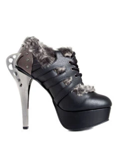 Hades | MONARCH, Ankle Boots With Flames Buckles -PL Boots Shop MONARCH BLK3 61185.1629442881