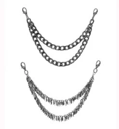 MEDEINA, MID-CALF BOOTS WITH LEAVES CHAIN -PL Boots Shop Medeina Chain 94826.1700230286