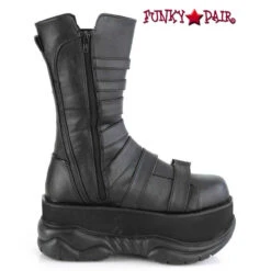 Demonia | Neptune-210 Men's Punk Boots With Multi Straps -PL Boots Shop NEPTUNE 210 BVL13 40787.1566547724 42567.1603133616