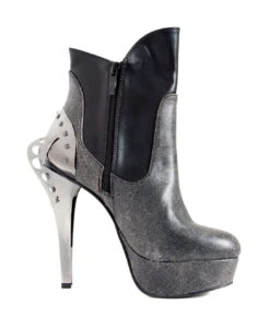 Hades | NOCTURNE, Metal Heel Two Tone Ankle Boots -PL Boots Shop NOCTURNE2 25375.1674180019
