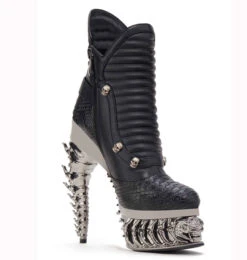 NAGA, Ankle Boots With Skull