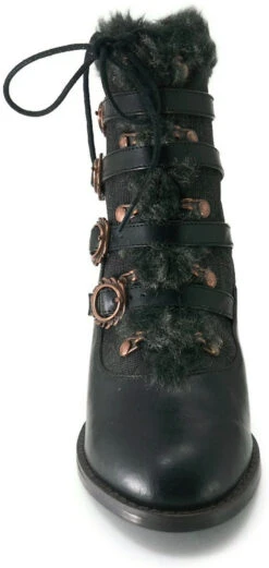 Women's SteamPunk Low Heel Victorian Ankle Boots | Hades NEPHELLE 19 Women's SteamPunk Low Heel Victorian Ankle Boots | Hades NEPHELLE -PL Boots Shop Nephele Blk 01 65044.1674173269