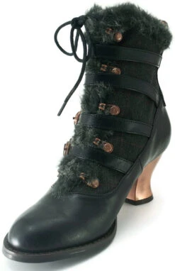 Women's SteamPunk Low Heel Victorian Ankle Boots | Hades NEPHELLE 16 Women's SteamPunk Low Heel Victorian Ankle Boots | Hades NEPHELLE -PL Boots Shop Nephele Blk 76170.1674173269