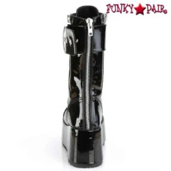 Demonia | PETROL-150 Men's Punk Oversized Buckles Mid-Calf Boots -PL Boots Shop PETROL 150 B09 22496.1605592941