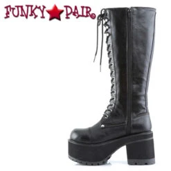 Demonia | Ranger-302 Men's Goth Punk Platform Boots -PL Boots Shop RANGER 302 B PU05 88422.1623686227