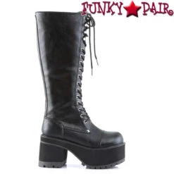 Demonia | Ranger-302 Men's Goth Punk Platform Boots -PL Boots Shop RANGER 302 B PU13 38437.1623686227