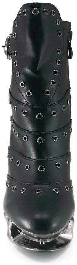 Women's SteamPunk Spinal Heel Ankle Boots | Hades Raven 20 Women's SteamPunk Spinal Heel Ankle Boots | Hades Raven -PL Boots Shop Raven 01 62014.1674172791