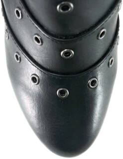 Women's SteamPunk Spinal Heel Ankle Boots | Hades Raven 18 Women's SteamPunk Spinal Heel Ankle Boots | Hades Raven -PL Boots Shop Raven 05 46185.1674172791