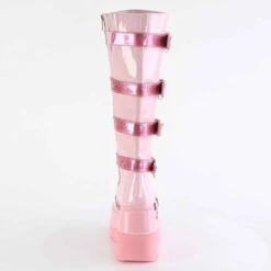 SHAKER-210, Wedge Knee High Boots With Heart Shape Detail -PL Boots Shop SHAKER 210 BP09 24007.1693959625