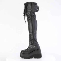 SHAKER-325, Wedge Thigh High Boots -PL Boots Shop SHAKER 325 BVL05 85818.1693960049