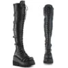 Demonia | SHAKER-350 Wedge Thigh High Lace-up Platform Boots -PL Boots Shop SHAKER 350 47179.1608747420
