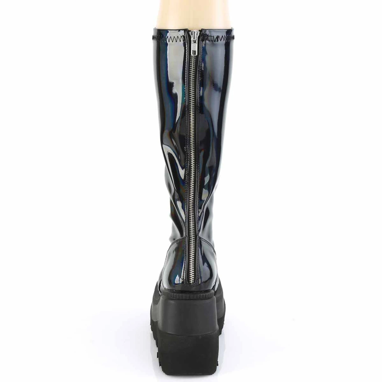 Demonia | Shaker-65, Wedge Knee High Boots 8 Demonia | Shaker-65, Wedge Knee High Boots - Image 6