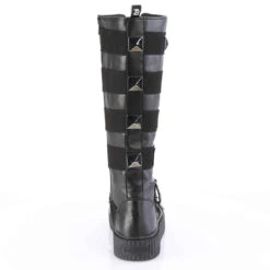 SNEEKER-405, Knee High Sneaker Boots With Chain Details -PL Boots Shop SNEEKER 405 BVL CA09 16298.1693966915