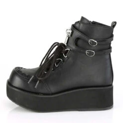 Demonia | Sprite-70 Platform D-Ring Lace Up Ankle Boots -PL Boots Shop SPRITE 70 BVL05 87077.1566542062